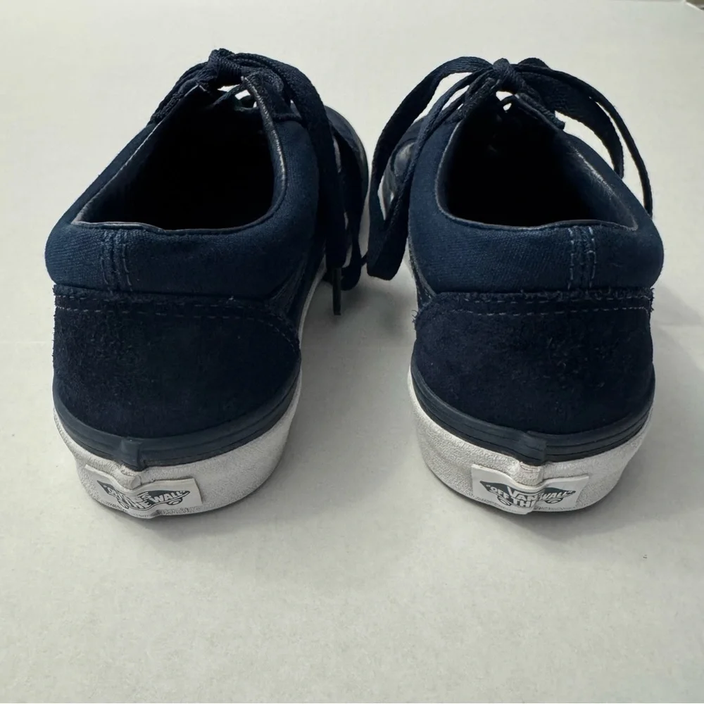 Vans Old Skool Mono Bumper Dress Blue Sneakers Unisex Mens 4.5 Womens 6 Navy